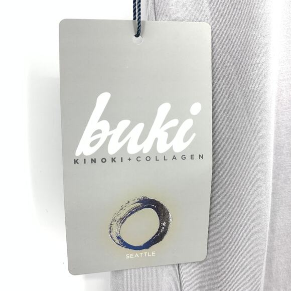 Buki Kinoki + Collagen Cami Womens Size XS Pearl Gray V-Neck Tank Top NEW - Picture 3 of 7